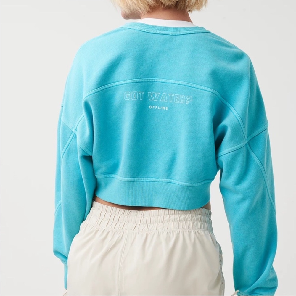 Aerie Cropped Crewneck